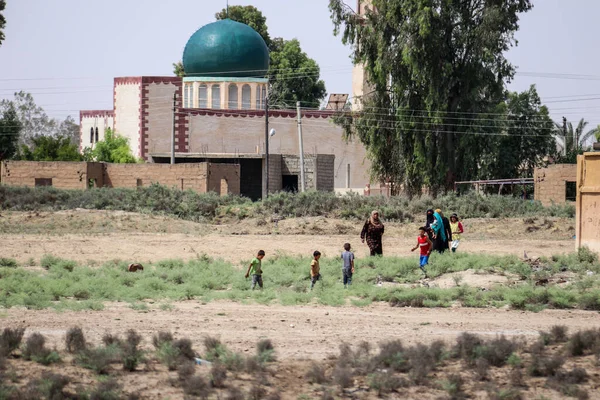 Dier Zior Miasto Syrii Zniszczone Przez Isis 2020 Roku Codziennego — Zdjęcie stockowe