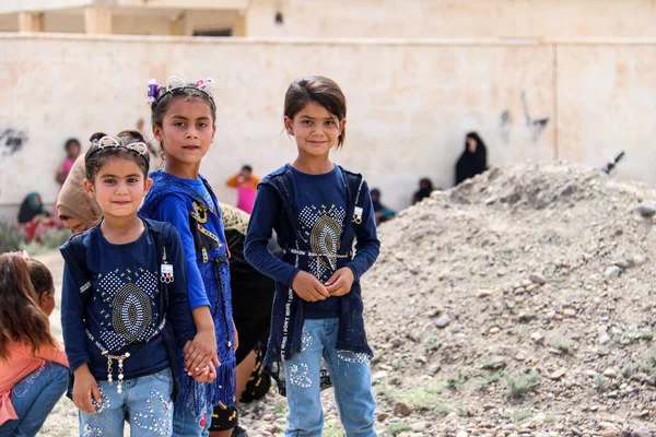 Dier Zior Cidade Síria Destruída Pelo Isis 2020 Vida Diária — Fotografia de Stock