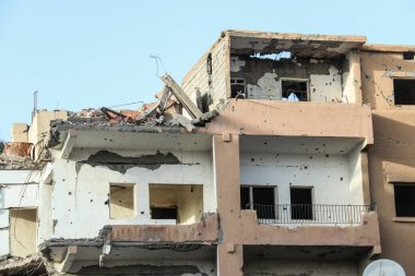 2020 'de Suriye çölündeki antik Palmerya kenti.