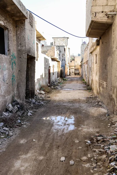 Dier Zior Stad Syrien Förstördes Isis 2020 Och Vardagen Efter — Stockfoto