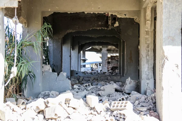 Город Дейр Зор Сирии Разрушенный Игил 2020 Году Повседневная Жизнь — стоковое фото