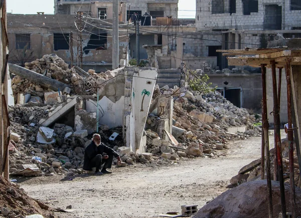 Dier Zior Ciudad Siria Destruida Por Isis 2020 Vida Cotidiana — Foto de Stock