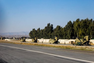 2020 yılının Ocak ayında Kabil ve Celalabad arasında kış sonunda uçuş