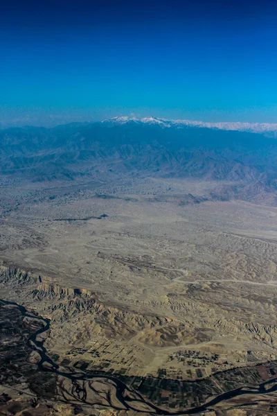 Рейс Между Кабулом Джалалабадом Январе 2020 Года Конце Зимы — стоковое фото