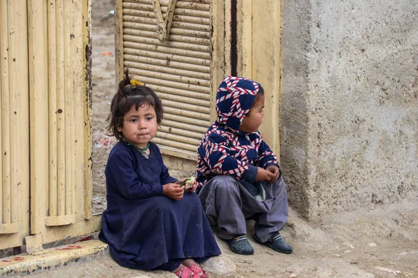 Afganistán Escuela Remota Aldea Distrito Bamyan Centro Afganistán Junio 2019 — Foto de Stock