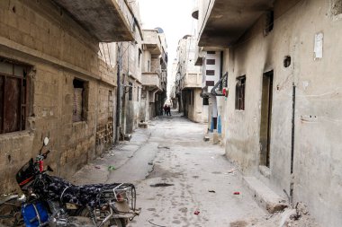 Afganistan 'ın orta Afganistan' daki Bamyan bölgesinde uzak köy okulu, Haziran 2019