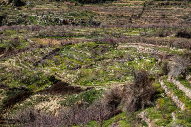 Afganistan 'daki Wakan Vadisi, Çin, Pakistan ve Tacikistan sınırının yanında.