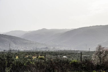 Afganistan 'daki Wakan Vadisi, Çin, Pakistan ve Tacikistan sınırının yanında.