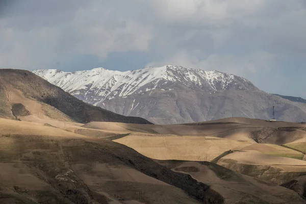 Vale Wakan Afeganistão Lado Fronteira Entre China Paquistão Tajiquistão — Fotografia de Stock