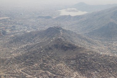 Afganistan 'daki Wakan Vadisi, Çin, Pakistan ve Tacikistan sınırının yanında.