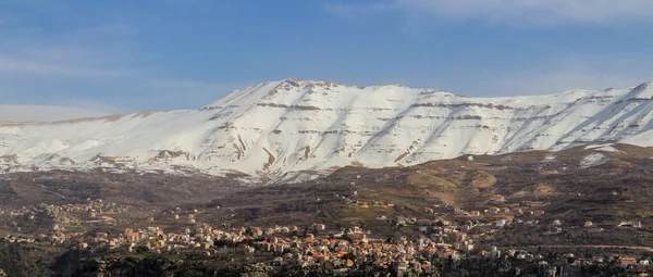 Líbano Invierno 2020 Las Montañas — Foto de Stock