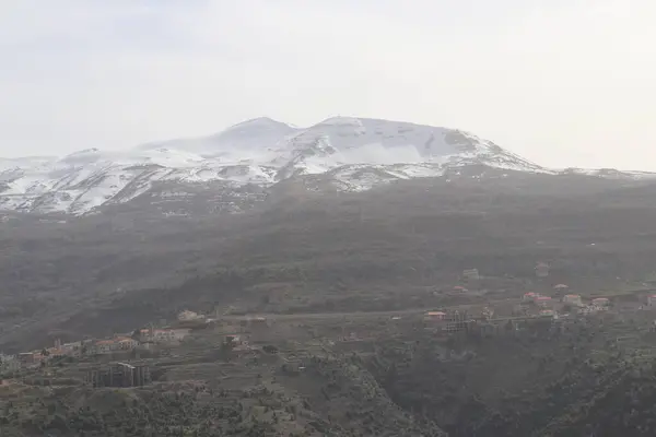 Líbano Inverno 2020 Nas Montanhas — Fotografia de Stock