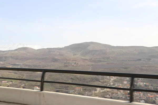Ліван Взимку 2020 Року Горах — стокове фото