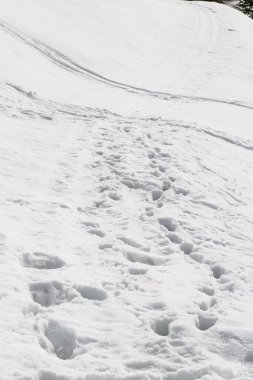 Lübnan 2020 kışında dağlarda