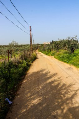 Lübnan 2020 kışında dağlarda