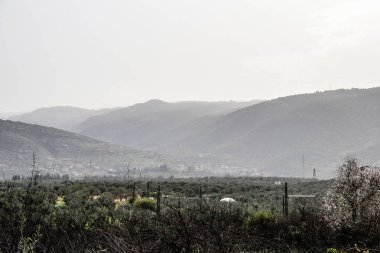 Lübnan 2020 kışında dağlarda