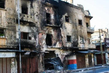 Lübnan 2020 kışında dağlarda bir Filistin kampını yok etti.