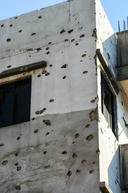 Lübnan 2020 kışında dağlarda bir Filistin kampını yok etti.