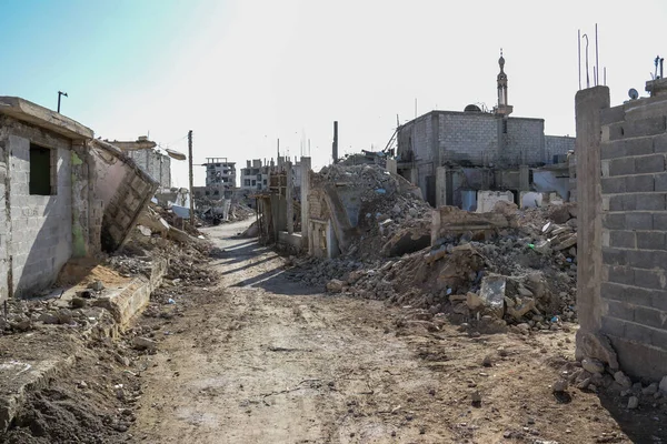 Darra Στη Νότια Συρία Όπου Έλαβαν Χώρα Χειρότερες Μάχες Isis — Φωτογραφία Αρχείου