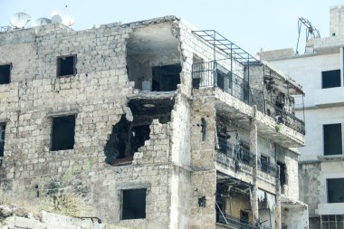 Kuzey Suriye 'de Halep, IŞİD ile en kötü çatışmaların yaşandığı yer..