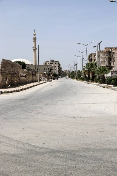 Алеппо Північній Сирії Відбувалися Найгірші Бої Ідіс — стокове фото
