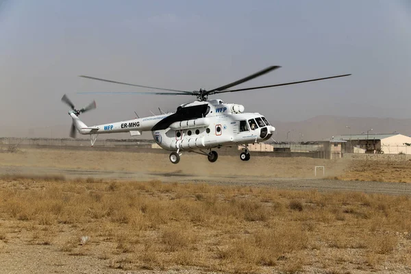 Helikopterverksamhet Afghanistan Kabul Maj 2020 — Stockfoto