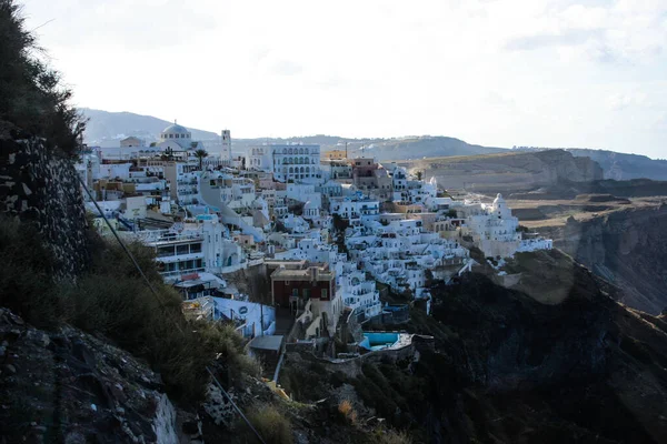 Santorini Greece Long Hot Summer — Stock Photo, Image