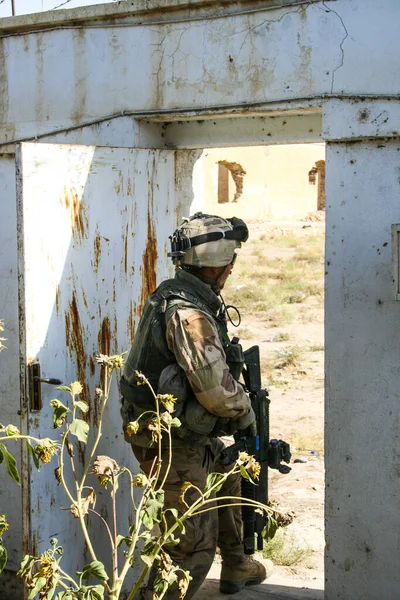 Afghanistan Campo Profughi Bambini Nel Nord Ovest Nella Media Stagione — Foto Stock