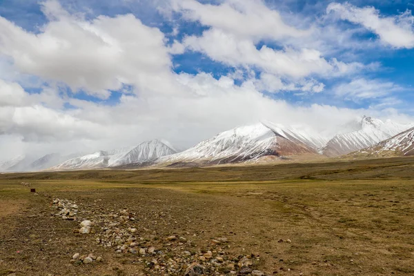 Dolina Wakan Afganistanie Przy Granicy Chinami Pakistanem Tadżykistanem — Zdjęcie stockowe