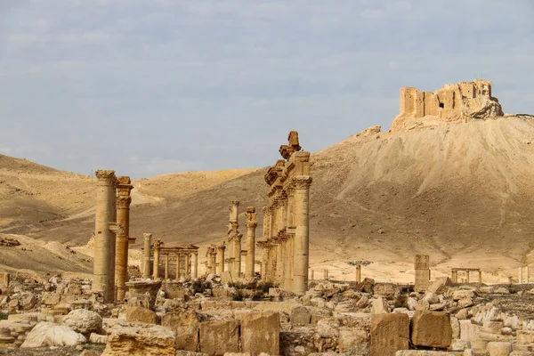 Ancient City Palmerya Syrian Desert 2020 — Stock Photo, Image