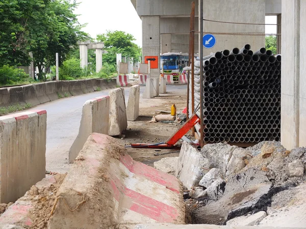 Road construction — Stock Photo, Image