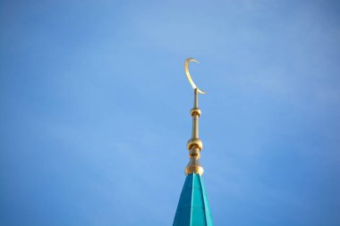 Rusya 'nın Tataristan kentindeki Kazan Kremlin' deki Kul-Şerif camii.