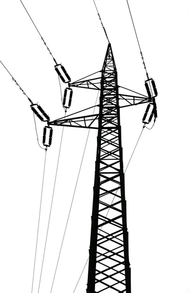 High voltage tower — Stock Photo, Image