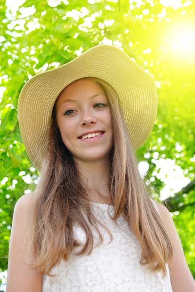 Verano chica retrato — Foto de Stock