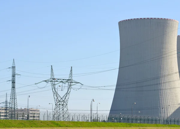 Nuclear power plant Temelin — Stock Photo, Image