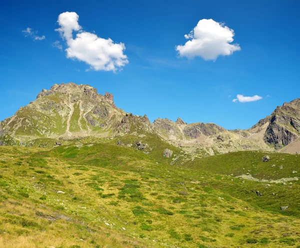 Widok w górach powyżej Davos. — Zdjęcie stockowe