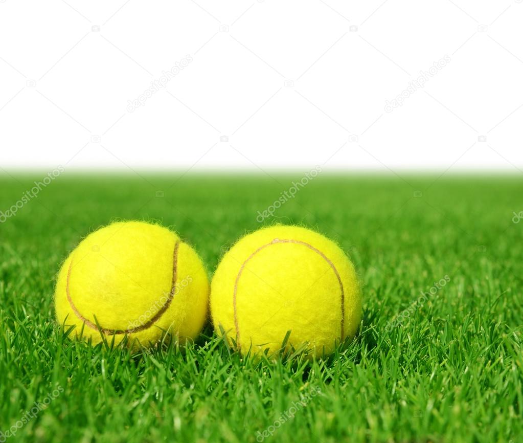 Two tennis balls — Stock Photo © vencav 116388946