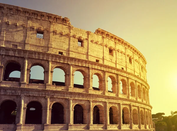 Flavian Amphitheatre or Colosseum in Rome — Stock Photo, Image