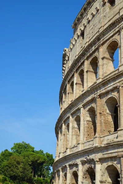 Anfiteatro ou Coliseu Flaviano em Roma — Fotografia de Stock