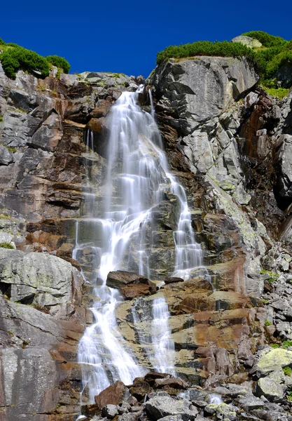 Skok waterfall in High Tatras mountains — Stock Photo, Image