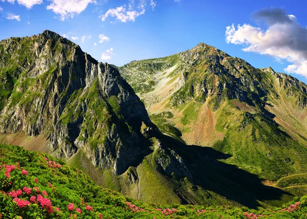 Mountain Landscape Col Tourmalet Pyrenees Mountains France — Stock Photo, Image