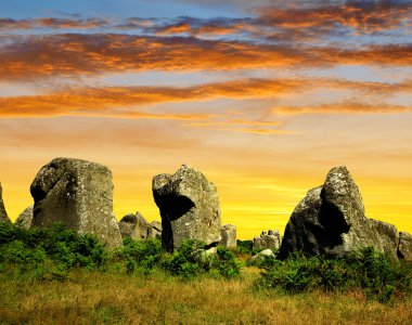 Carnac, brittany, Fransa