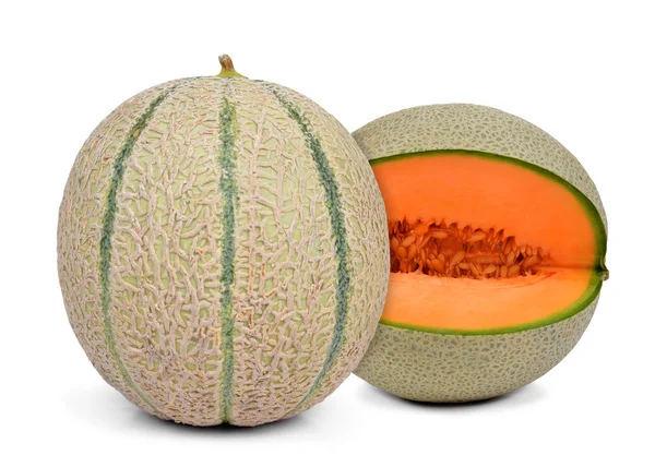 Melon kantalupa pomarańczowy — Zdjęcie stockowe