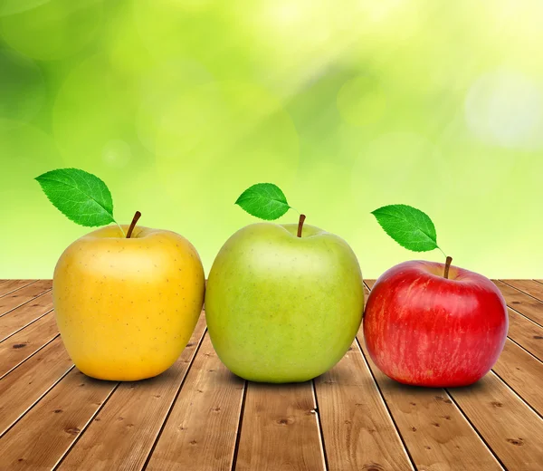 Colorful apples — Stock Photo, Image