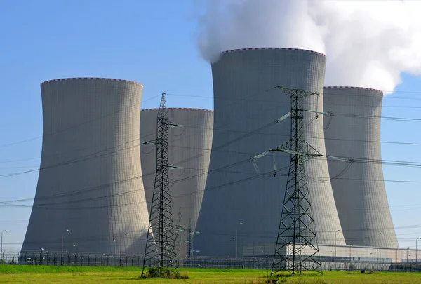 Nuclear power plant Temelin — Stock Photo, Image