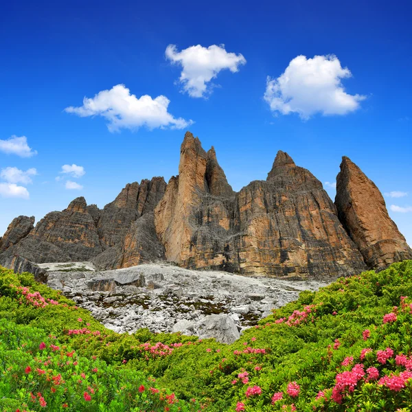 Dolomit Alpler, İtalya — Stok fotoğraf