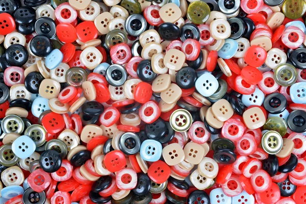 Buttons of many colors — Stock Photo, Image