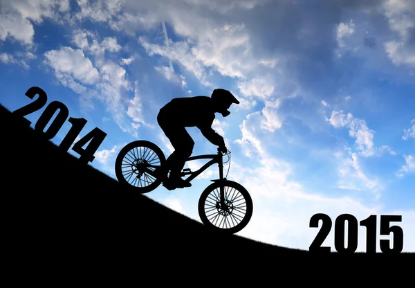 Hacia el Año Nuevo 2015 — Foto de Stock