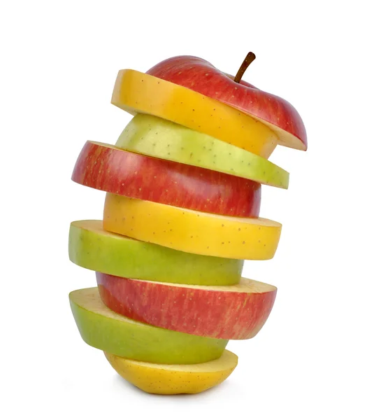 Jabłko wymieszać — Zdjęcie stockowe