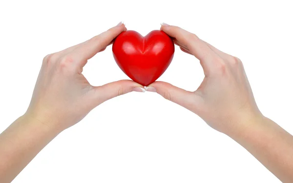 Heart in hands — Stock Photo, Image